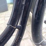Cadre de vélo casssé soudure aluminium Réparation de vélo aluminium soudure TIG